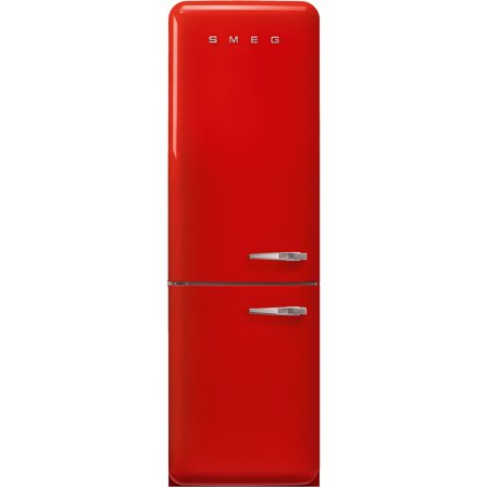 Smeg FAB32LRD6 Kyl/Frys 197cm Vänsterhängd Röd | Vitvaror > Kyl/Frysskåp | Bagaren och Kocken