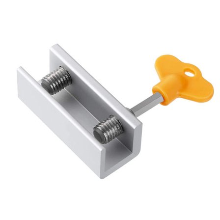 6 stk justerbar skyvbarnslås for vinduer, vindueslås med nøkler, barnesikring for vertikale horisontale skyvevinduer for barn, 60*24mm