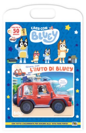 Gioca con l'auto di Bluey. Crea con Bluey. Ediz. a colori Cristina Panzeri