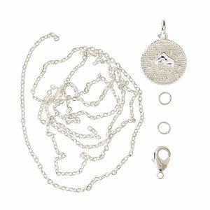 Me & My Box Silver Taurus Zodiac Pendant Set One Size - Stationery - One size - Silver - Jewelries & Jewel-case