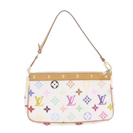 Louis Vuitton Vintage, Pre-owned Canvas louis-vuitton-bags Wit, Dames, Maat:ONE Size
