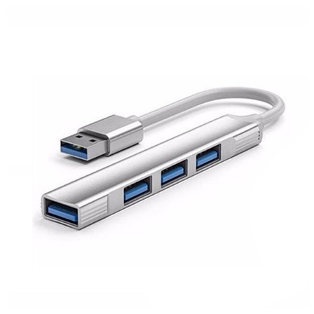 USB 3.0 Hub Type-C Splitter USB LJUSGRÅ USB LJUSGRÅ