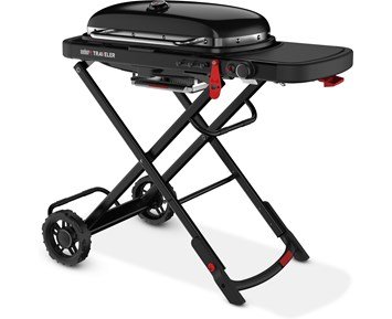 Weber-Weber Traveler Stealth-Kompakt gassgrill som er ideell på reisen-Barbecue-Gassgrill