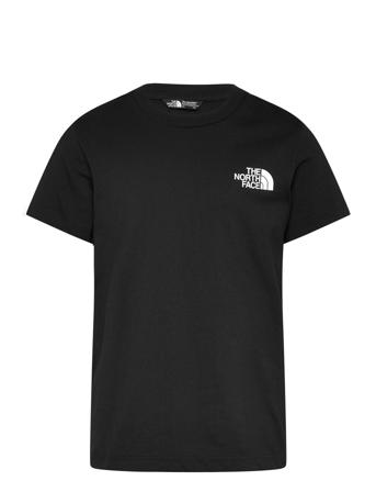 Teen S/S Simple Dome Tee Tops T-shirts Short-sleeved Black The North Face