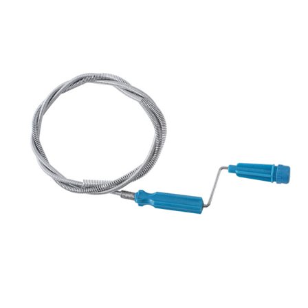 Afløbsrensningssnegl til afløbshår, metal afløbsrenser, rengøringsværktøj til badekar, vaske, toiletter, kloakker, køkkener, 200 cm