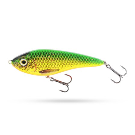 Westin Jerk 14cm, 60g Suspending - Firetiger Rudd
