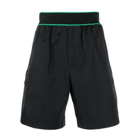 Bottega Veneta, Shorts Zwart, Heren, Maat:M,Polyamide