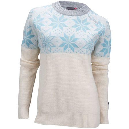 Ulvang Rav Kiby Roundneck Women's Women long-sleeved sweaters White XL