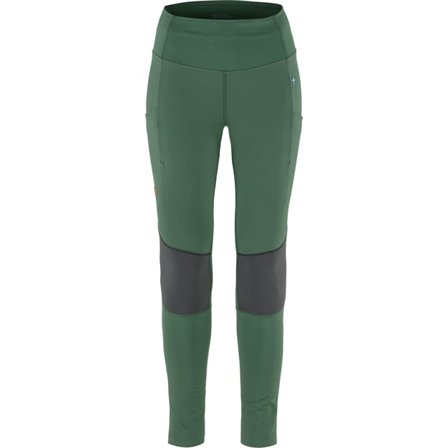 Fjällräven Abisko Värm Trekking Tights L - Naiset - Deep Patina-Iron Grey - Vaellushousut