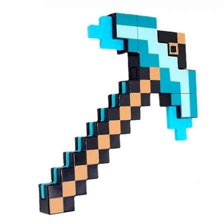 Transformerende sverd/hakke to-i-ett, Livsstor kamp leketøy