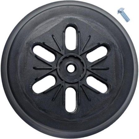 Hiomalaikka Bosch epäkeskohiomakoneelle Gex 150 AC, PEX 15 AE, GEX 150 Turbo Ø 150 mm ruuvilla, Hiomapaperi yhteensopiva Boschin kanssa