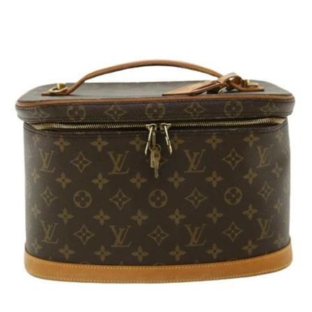 Louis Vuitton Vintage Pre-owned Canvas handbags brun, Dam Vintage Väskor, Dam, Storlek: ONE SIZE
