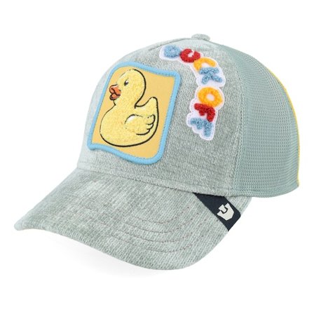 Goorin - Grey trucker Czapka Z Daszkiem - Ducking Autocorrect Shade A-frame Trucker @ Hatstore