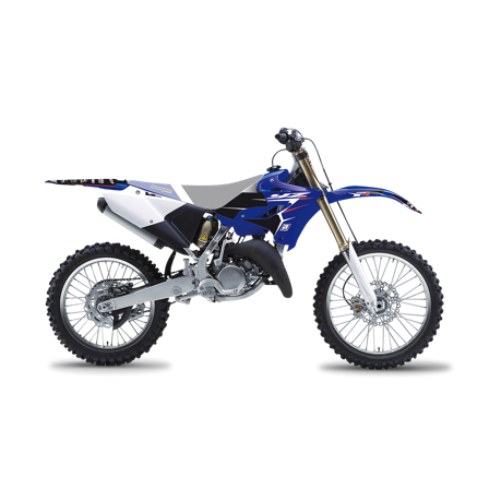 Kit Adesivi Blackbird Dream 4 Blu-Nero-Bianco - Yamaha YZ 250 2015-2021