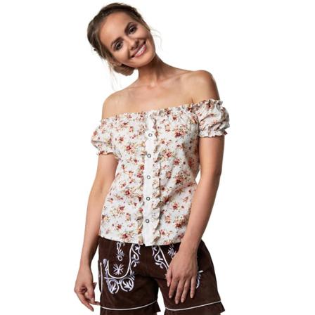Tectake Tracht-blus Sopherl Multicolor M