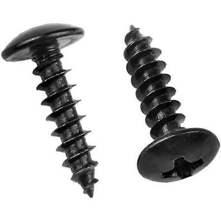 Selvskærende træskruer - M5-25 mm kulstofstål skrue med socket hoved, runde hoved svampe hoved [Db]