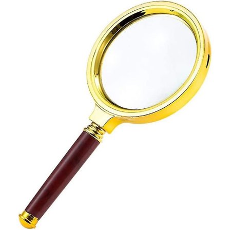 Stor forstørrelsesglass for lesing - Forstørrelsesglass for hobbyer - Forstørrelsesglass for barn - Ideelle forstørrelsesglass for barn - Håndholdt 