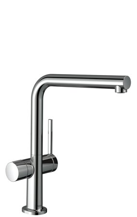 Hansgrohe Talis M54 270 Blandebatteri med L-tut,avstengning av oppvaskmaskin Krom, Baderom