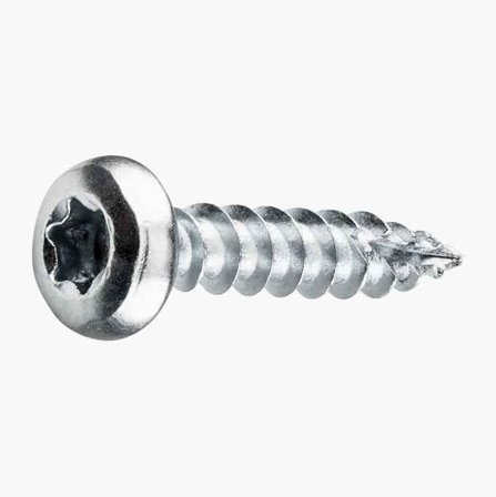 Biltema - Treskrue kulehode 4 0 x 20 mm