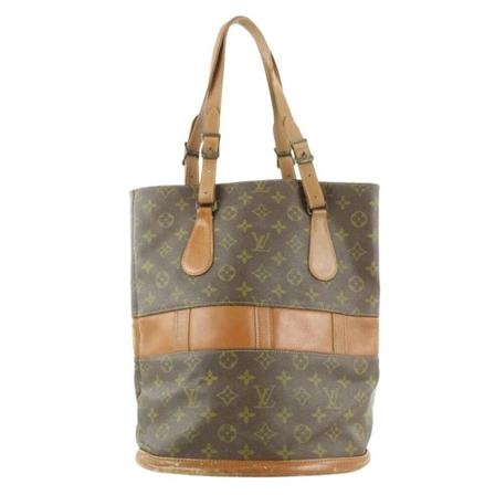 Louis Vuitton Vintage, Pre-owned Canvas louis-vuitton-bags Bruin, Dames, Maat:ONE Size
