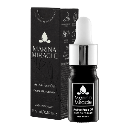 Marina Miracle Active Face Oil -small Serum & specialbehandling Herr 5 ml