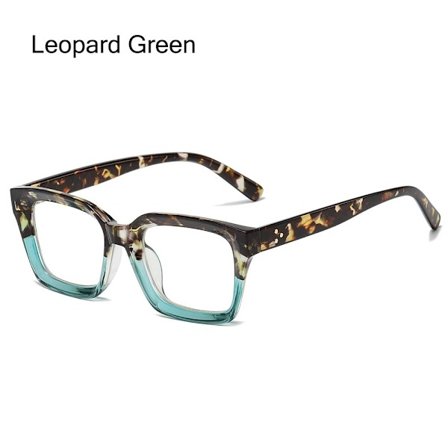 Anti-blue Light Lasit Tietokonelasit LEOPARD GREEN LEOPARD