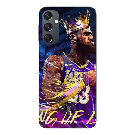 Skydd för Samsung Galaxy A14 LeBron James Ling Lakers Maniacase