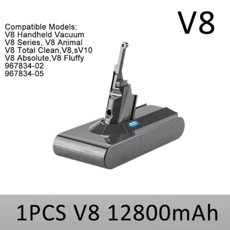 100 % nytt uppladdningsbart batteri för dammsugare för Dyson V6 V7 V8-serien SV07 DC62 DC58 DC31 Absolute Fluffy Animal Pro Bateria