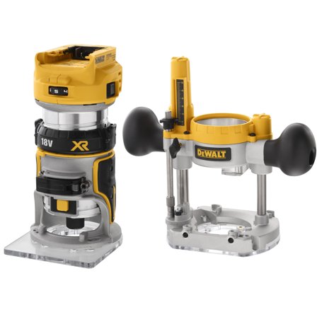 Dewalt DCW604N Handöverfräs utan batteri och laddare, Elhandverktyg