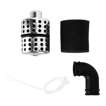 RC luftfilter God ydeevne Nem installation Forbedre hastigheden Aluminium luftfilter til 1/8 Nitro Power Engine