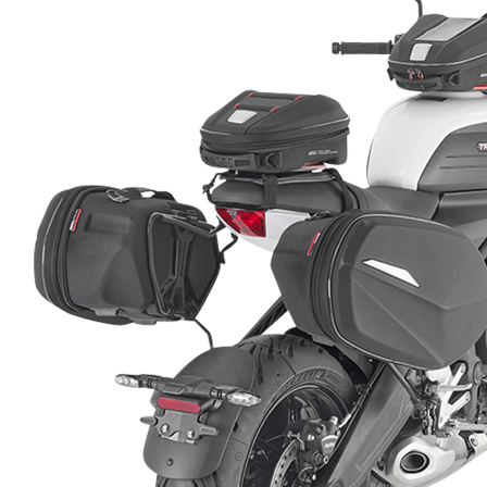 Sidetaskeholder Givi TE Easylock Soft Bag - Triumph Trident 660 2021-2022
