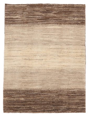 Hand Knotted Persian Gabbeh Persia Fine Rug 113X148 Orange/Brown