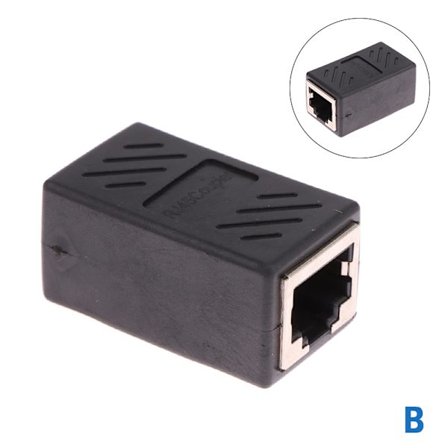 RJ45-stik 1-til-2-vejs LAN Ethernet-kabel Netværk Cate6 Spli