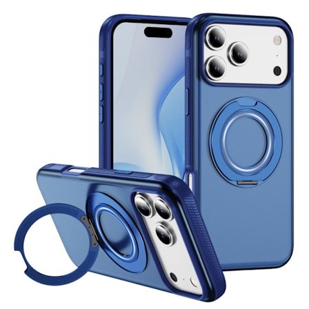 iPhone 17 Pro Skal - Translucent PC Gear Holder med C MagSafe