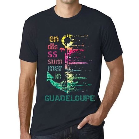 T-shirt herr En ändlös sommar i Guadeloupe – Ändlös sommar i Guadeloupe – Vintage T-shirt
