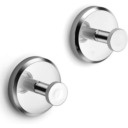 Sugekoppkroker for dusj, bad, kjøkken, glassdør, speil, fliser, loofah, håndkle, kåpe, kleshengerholder