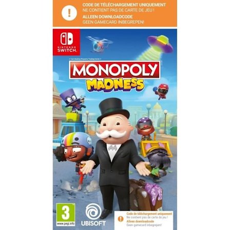 Monopoly Madness - Ubisoft - Nintendo Switch - Spil - Cartridge