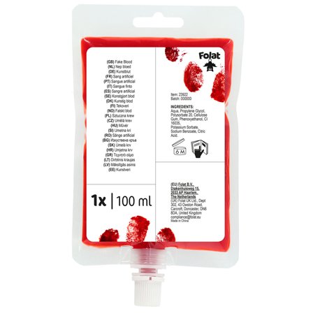 Tekoveri Veripussissa 100 ml Kasvoille/Vartalolle