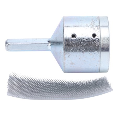 Kopparrörsrengörare med ersättningsborste, effektiv rostborttagning, metallrörsrengöringsborste för borrmaskin 15mm