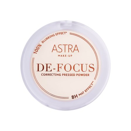ASTRA MAKEUP - Viso De-Focus Correcting Pressed Powder 0003-YELLOW FILTER\CORRECTING - Cipria