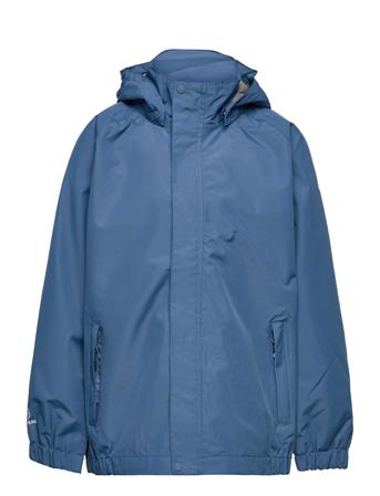 Shell Jacket, Af 15.000 Outerwear Rainwear Jackets Blå Color Kids