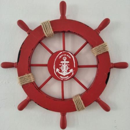 Marineror Væghængende 28 cm Dekorativt vedhæng Ornament (rød)