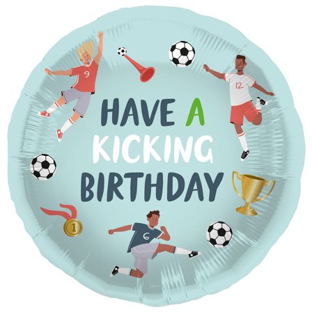Folieballong Have A Kicking Birthday 45 cm