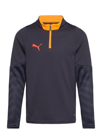 PUMA Individualcup 1/4 Zip-Top Jr - Navy - 140