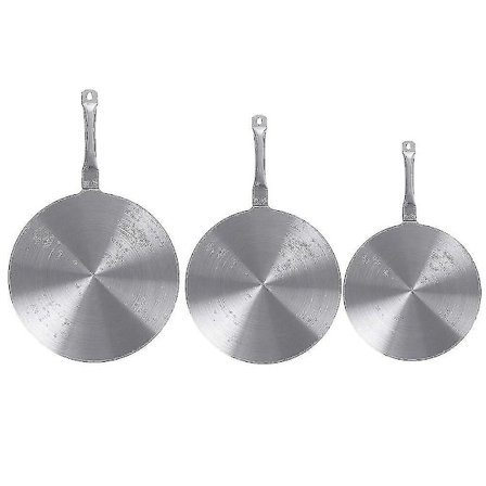 Adapter til induktionsplader i rustfrit stål, varmefordeler, konverter