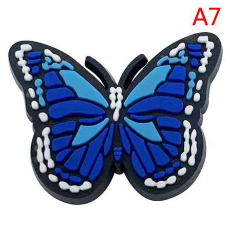 10st Butterfly Shoe Charms Rolig Croc Jibz Skospänne Decorat