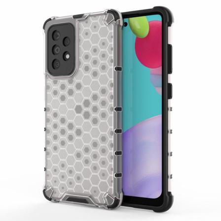 Skalo Samsung A52/a52s Stöttåligt Honeycomb Tpu Skal - Transpare Transparent