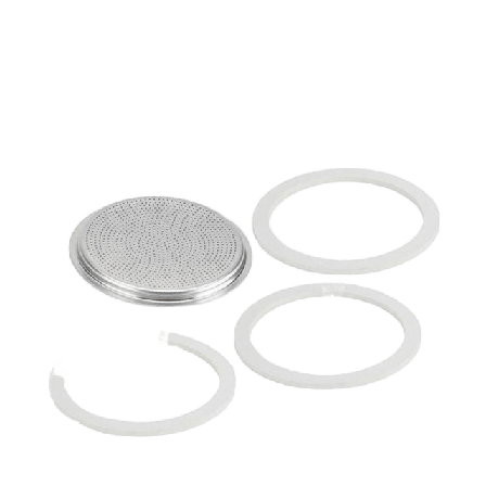 Bialetti Packningsset NEW Bialetti MOKA Express 6kkp Köksredskap Svart