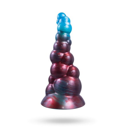 NMC: Bad Bubblez Silicone Dildo 19 cm - Sexleker Vuxen: Vibrator, dildo & massajestaver