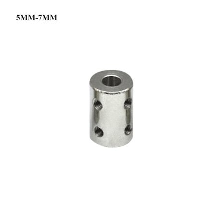 Stiv akselkobling i stål 5MM-7MM